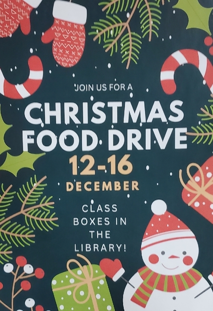 Holiday Food Drive Poster